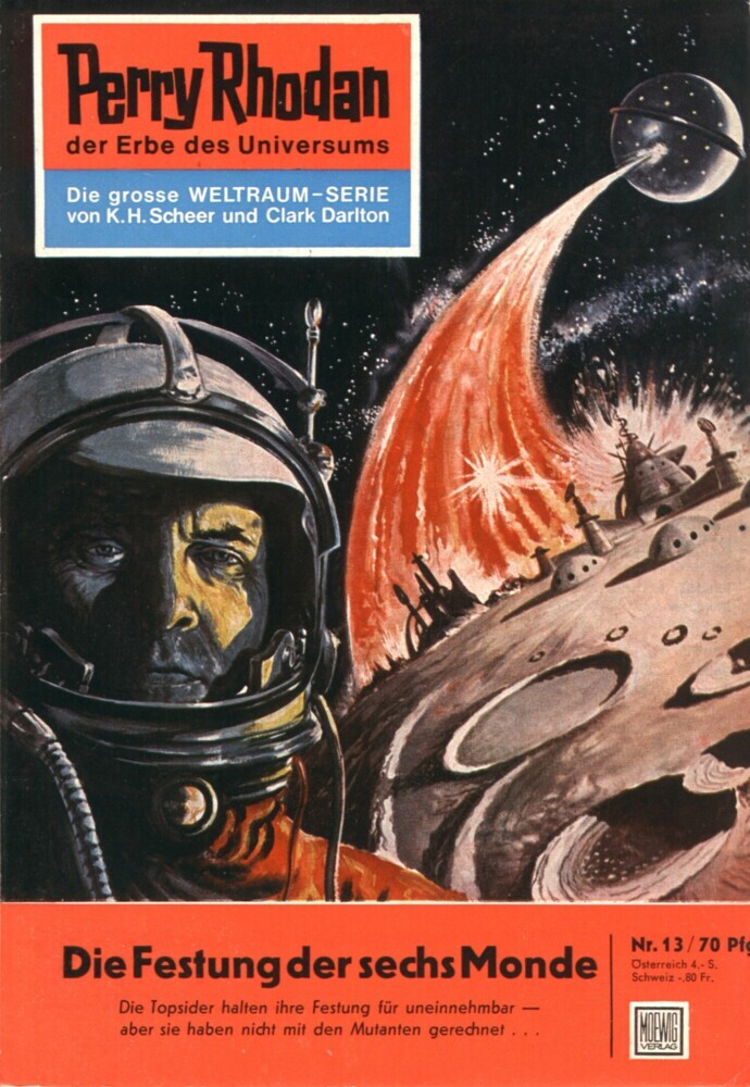 Perry Rhodan 13: Die Festung der sechs Monde main product photo