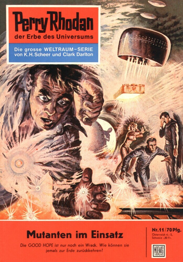 Perry Rhodan 11: Mutanten im Einsatz main product photo