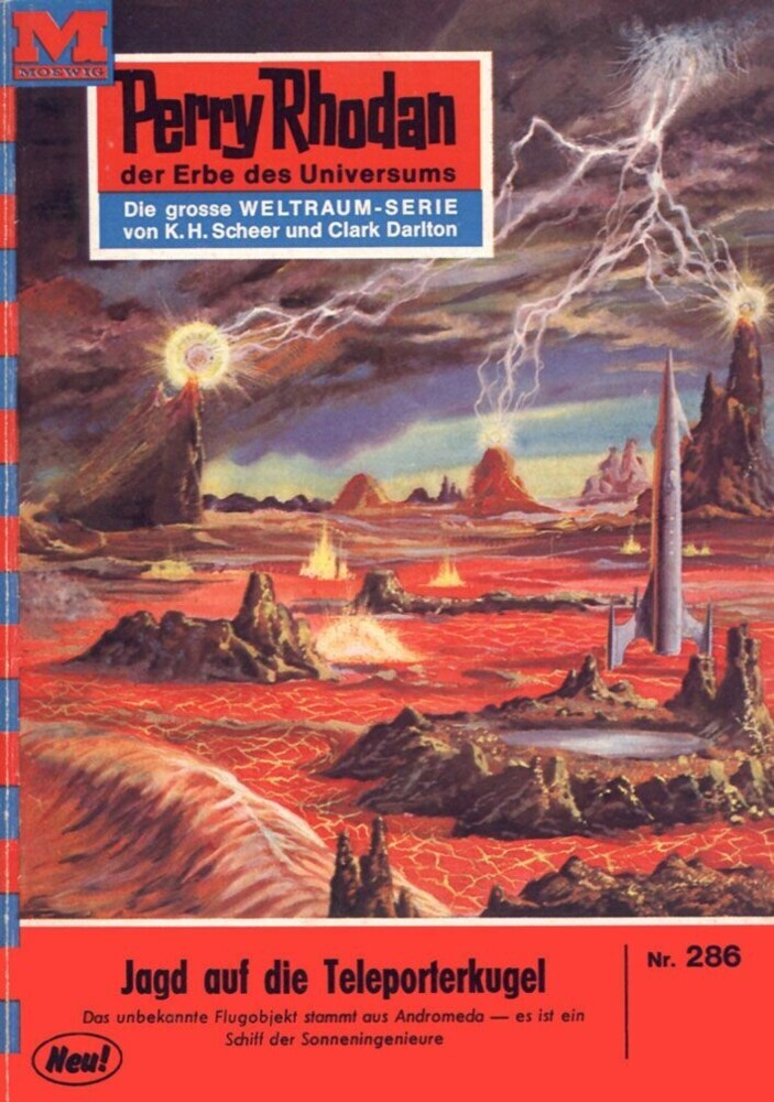 Perry Rhodan 286: Jagd auf die Teleporterkugel main product photo
