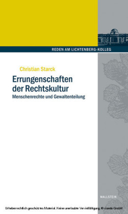 Errungenschaften der Rechtskultur