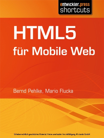 HTML5 für Mobile Web main product photo