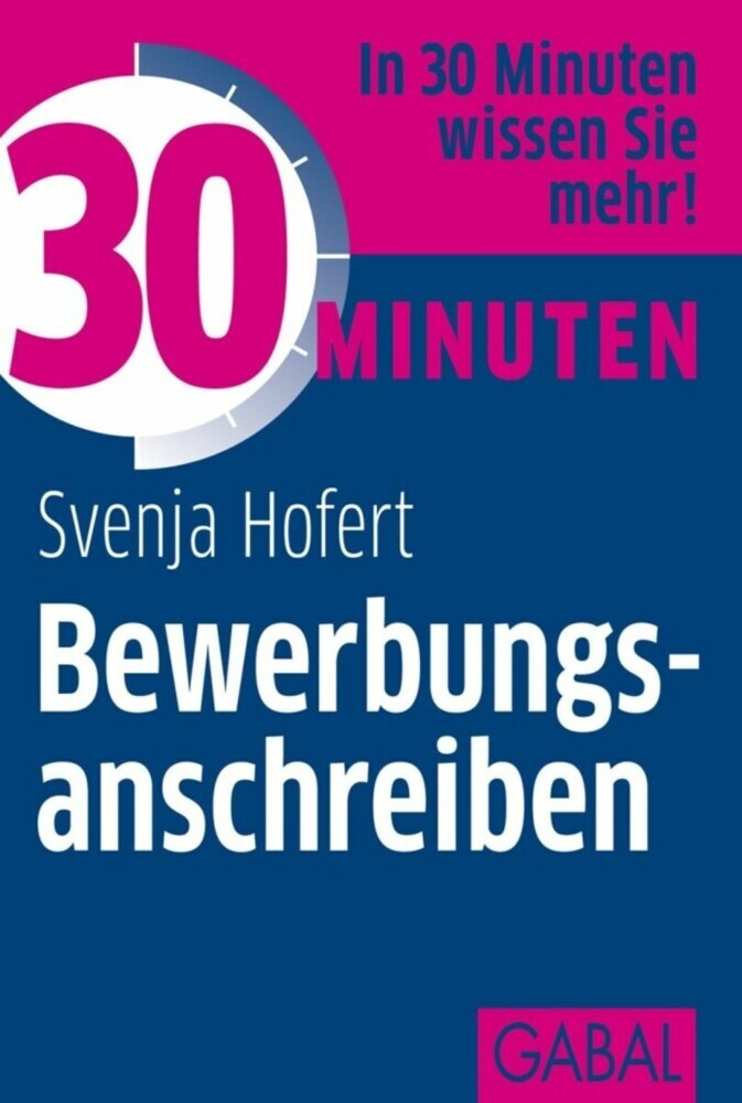 30 Minuten Bewerbungsanschreiben main product photo