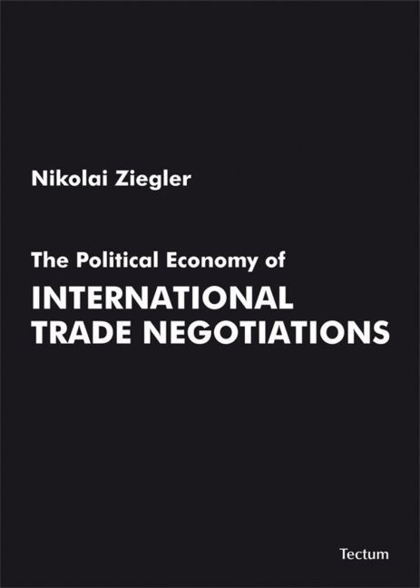 The Political Economy of International Trade Negotiations main product photo