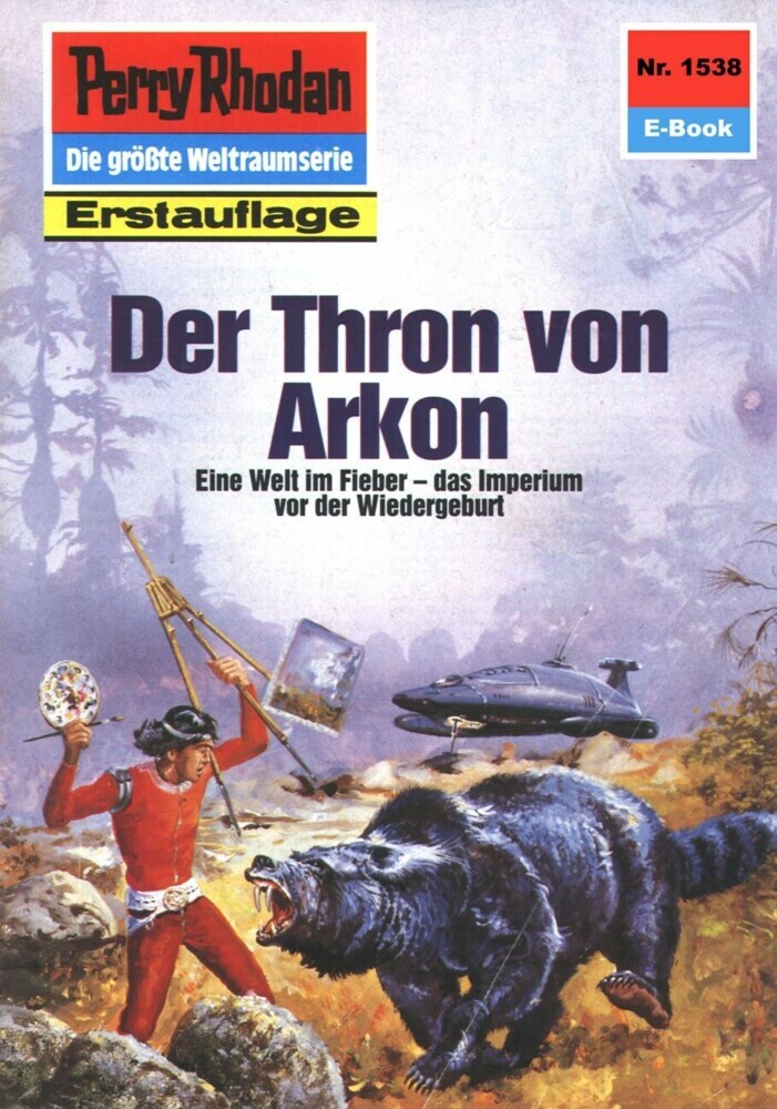 Perry Rhodan 1538: Der Thron von Arkon main product photo