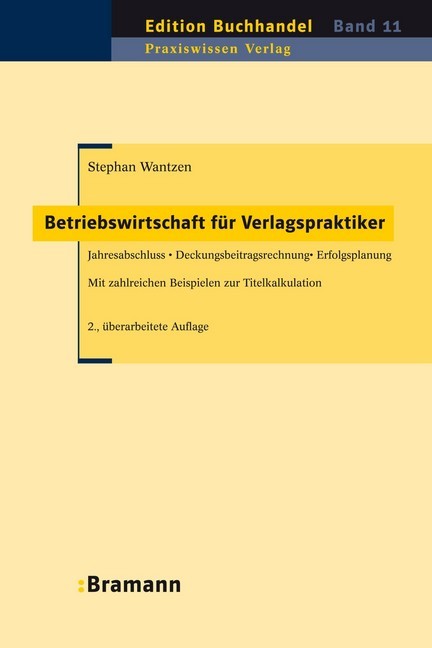 Betriebswirtschaft für Verlagspraktiker main product photo