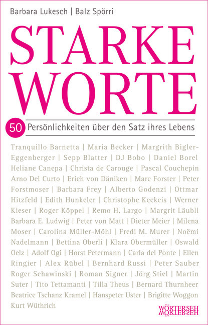 Starke Worte main product photo