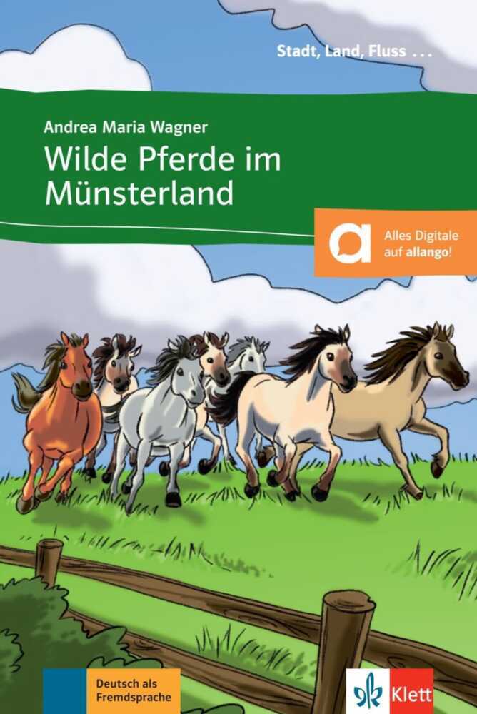 Wilde Pferde im Münsterland main product photo