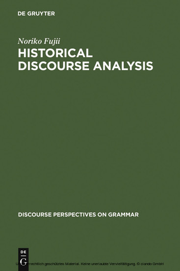 Historical Discourse Analysis main product photo
