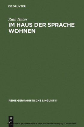 Im Haus der Sprache wohnen