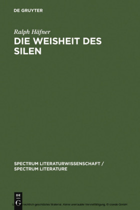 Die Weisheit des Silen