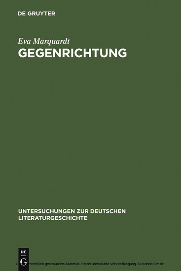 Gegenrichtung main product photo