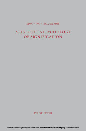 Aristotle's Psychology of Signification