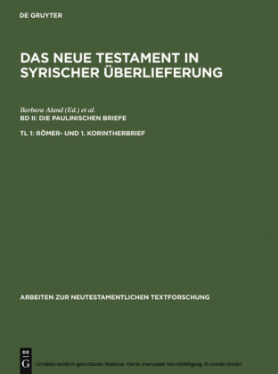 Römer- und 1. Korintherbrief