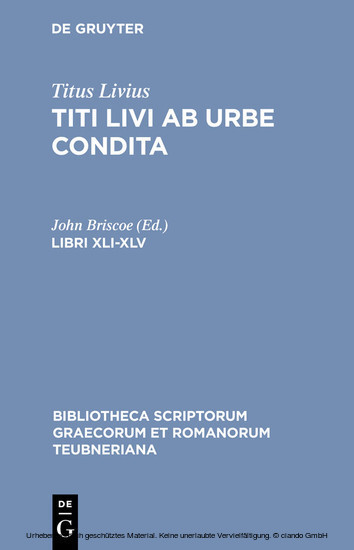 Libri XLI-XLV main product photo