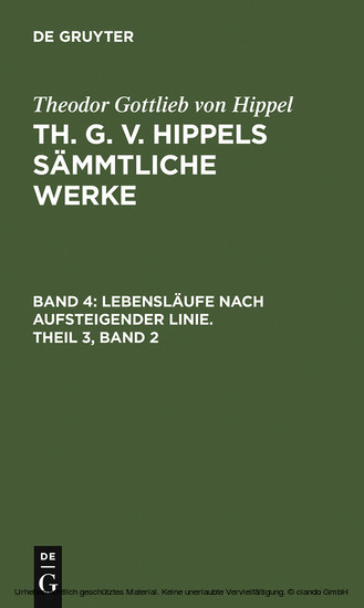 Lebensläufe nach aufsteigender Linie. Theil 3, Band 2 main product photo