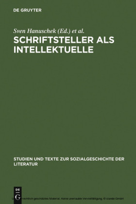 Schriftsteller als Intellektuelle