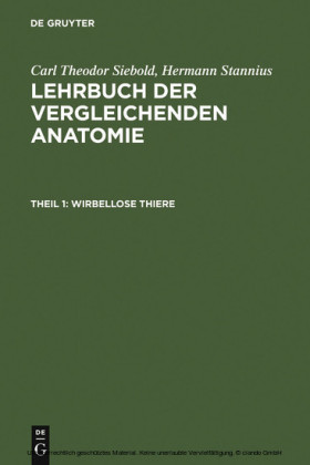 Wirbellose Thiere. Tl.1