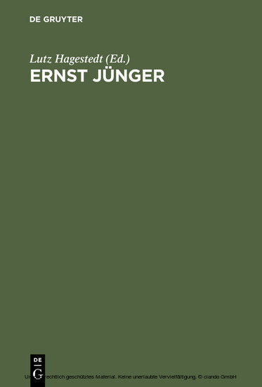 Ernst Jünger main product photo