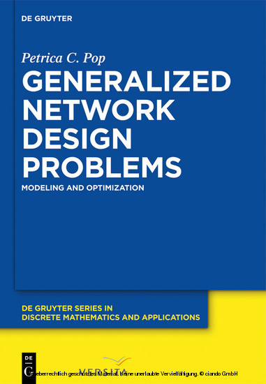 Generalized Network Design Problems main product photo