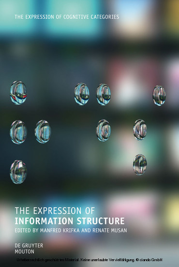 The Expression of Information Structure main product photo