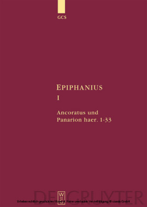 Ancoratus und Panarion haer. 1-33