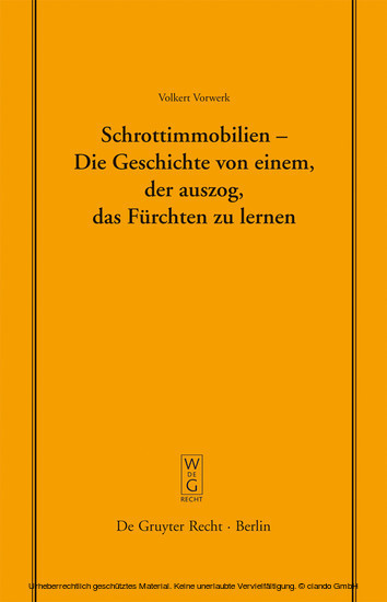 Schrottimmobilien - Die Geschichte von einem, der auszog, das Fürchten zu lernen main product photo