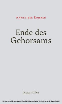 Ende des Gehorsams