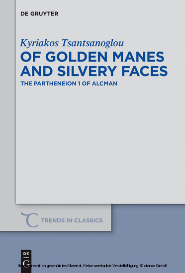 Of Golden Manes and Silvery Faces main product photo