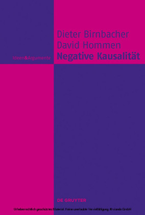 Negative Kausalität