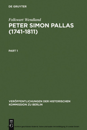 Peter Simon Pallas (1741-1811)