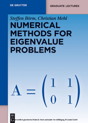 Numerical Methods for Eigenvalue Problems