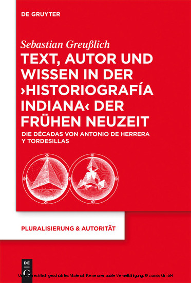 Text, Autor und Wissen in der 'historiografía indiana' der Frühen Neuzeit main product photo