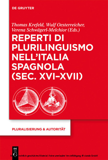 Reperti di plurilinguismo nell'Italia spagnola (sec. XVI-XVII) main product photo