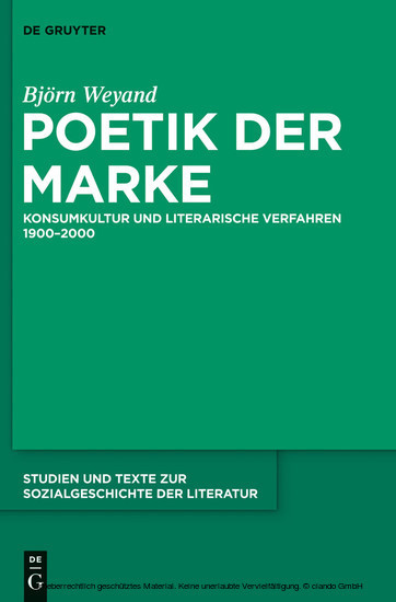 Poetik der Marke main product photo