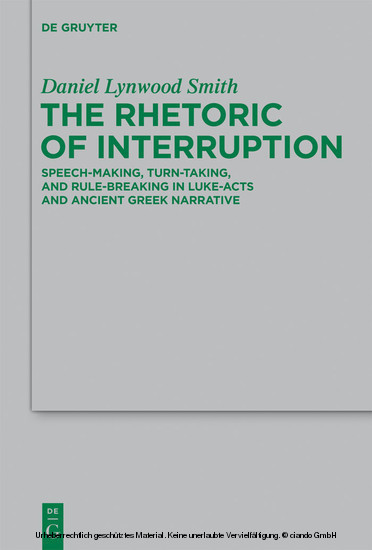 The Rhetoric of Interruption main product photo