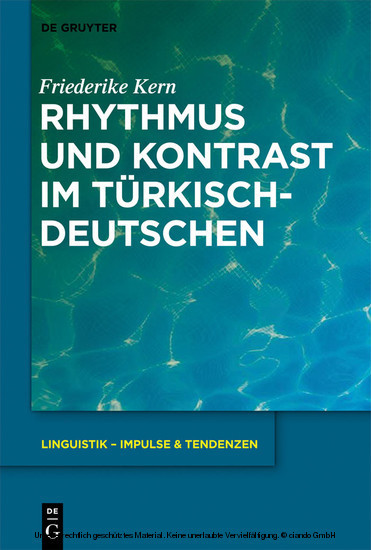 Rhythmus und Kontrast im Türkischdeutschen main product photo