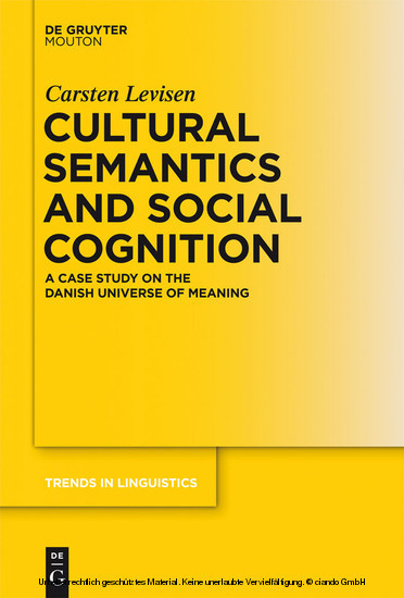 Cultural Semantics and Social Cognition main product photo