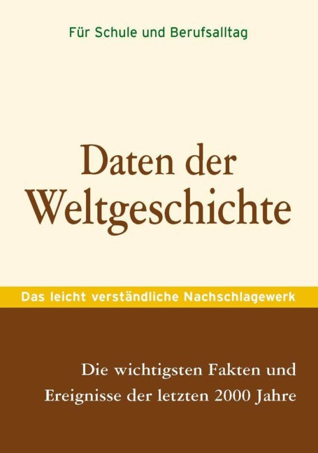 Daten der Weltgeschichte main product photo