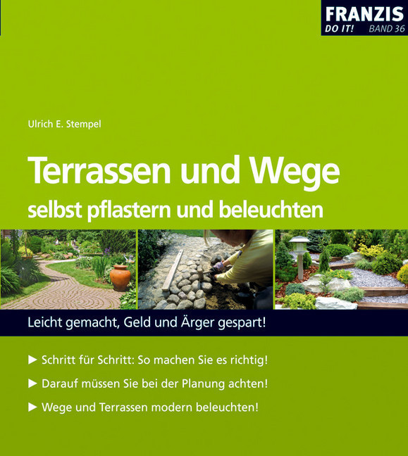 Terrassen und Wege selbst pflastern und beleuchten main product photo