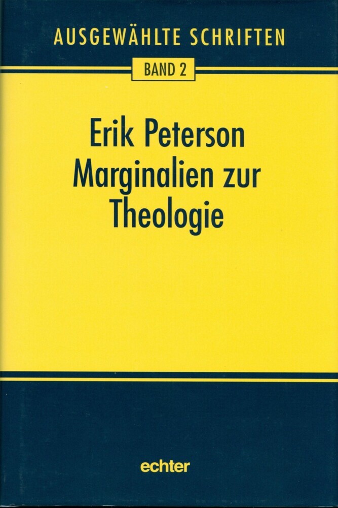Marginalien zur Theologie und andere Schriften main product photo