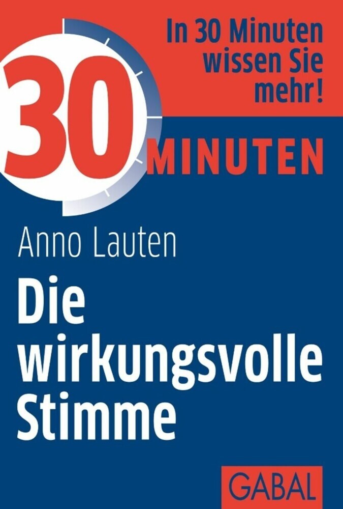 30 Minuten Die wirkungsvolle Stimme main product photo