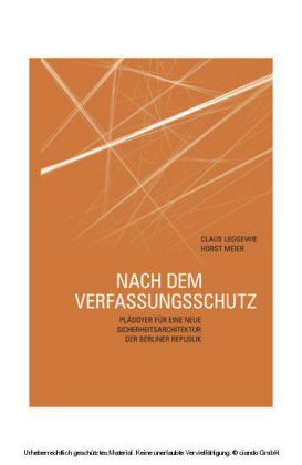 Nach dem Verfassungsschutz