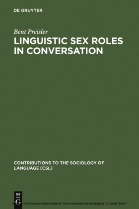 Linguistic Sex Roles in Conversation