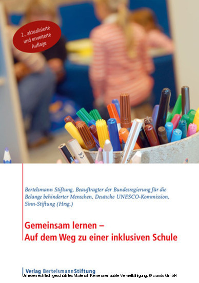 Gemeinsam lernen - Auf dem Weg zu einer inklusiven Schule main product photo