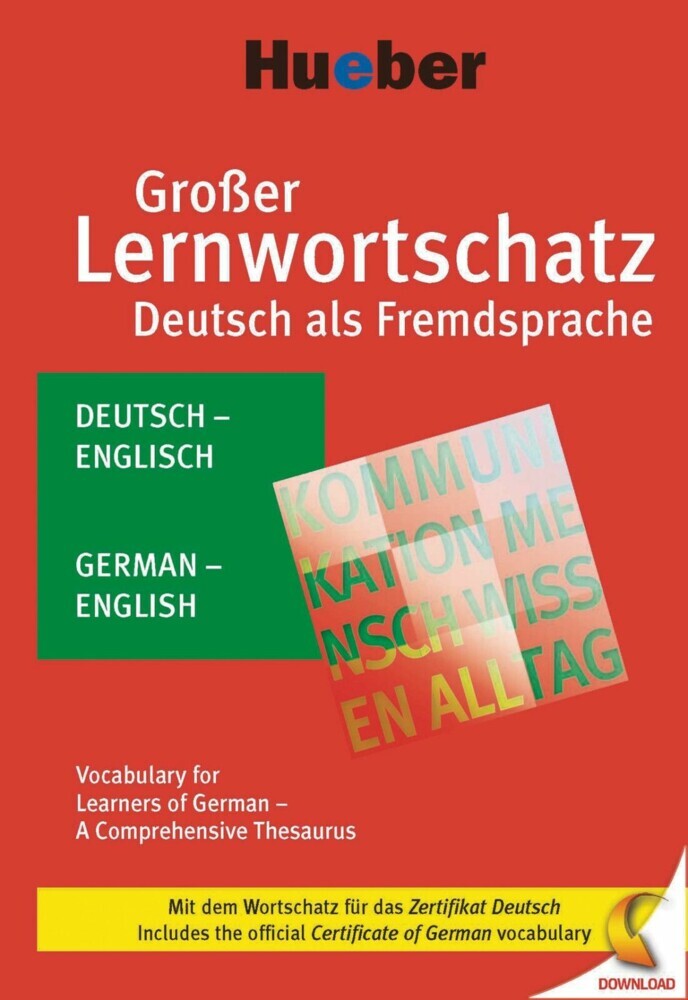 Großer Lernwortschatz Deutsch als Fremdsprache main product photo