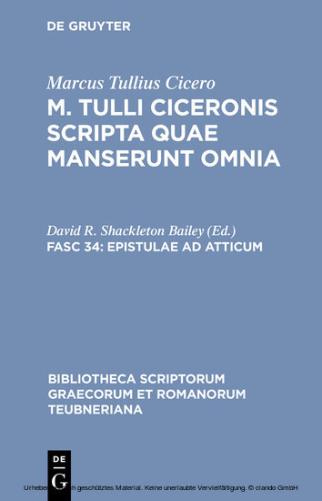 Epistulae ad Atticum main product photo
