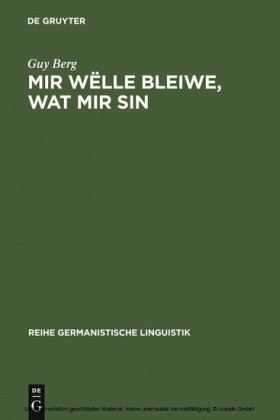 Mir wëlle bleiwe, wat mir sin