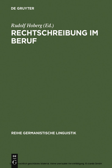 Rechtschreibung im Beruf main product photo