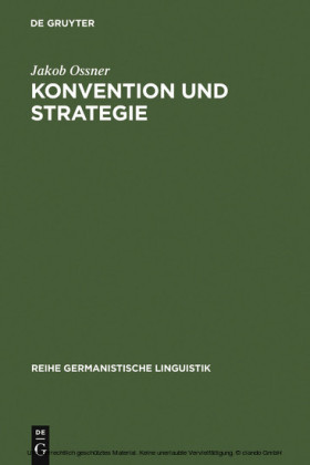 Konvention und Strategie