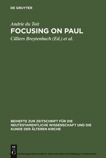 Focusing on Paul main product photo